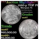 *Highlight* 1880-p Morgan Dollar TOP POP! $1 ms67