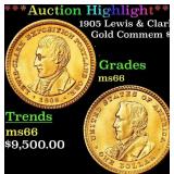 *Highlight* 1905 Lewis & Clark Gold Commem Dollar