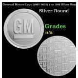 General Motors Logo (1967-2021) 1 oz .999 Silver R