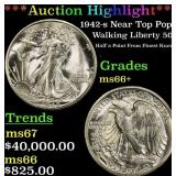 *Highlight* 1942-s Walking Liberty Half Dollar Nea