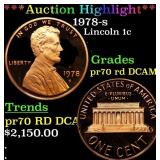 ***Auction Highlight*** 1978-s Proof Lincoln Cent