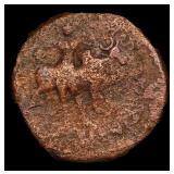 127-151 AD Kushan Empire, Kanishka I Tetradrachm,