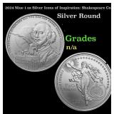 2024 Niue 1 oz Silver Icons of Inspiration: Shakes