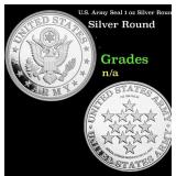 U.S. Army Seal 1 oz Silver Round