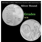 2023 Chad 1 oz Silver 5000 Francs Scarface 40th An