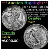*Highlight* 1937-s Walking Liberty Half Dollar Nea