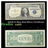 1957B $1 Blue Seal Silver Certificate Grades Selec