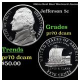 2004-s Keel Boat Proof Jefferson Nickel Westward J