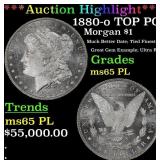 *Highlight* 1880-o Morgan Dollar TOP POP! $1 ms65