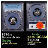 PCGS 1976-s Proof Roosevelt Dime 10c pr69 dcam PCG