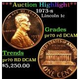 ***Auction Highlight*** 1973-s Proof Lincoln Cent