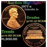 ***Auction Highlight*** 1977-s Proof Lincoln Cent