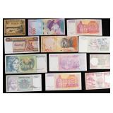 Group of 20 Foreign Banknotes - Exciting Wide Vari