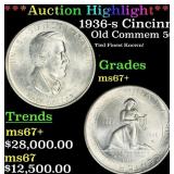 *Highlight* 1936-s Cincinnati Old Commem Half Doll