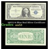 1957A $1 Blue Seal Silver Certificate Grades Selec