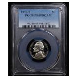 PCGS 1977-s Proof Jefferson Nickel 5c PCGS