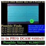 Original sealed box of 5x 1992 United States Mint