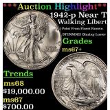 *Highlight* 1942-p Walking Liberty Half Dollar Nea