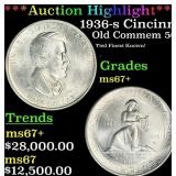 *Highlight* 1936-s Cincinnati Old Commem Half Doll