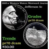 2005-s Western Waters Proof Jefferson Nickel Westw