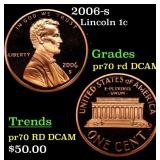 2006-s Proof Lincoln Cent 1c pr70 rd DCAM SEGS