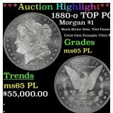 *Highlight* 1880-o Morgan Dollar TOP POP! $1 ms65