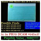 Original sealed box of 5x 1996 United States Mint