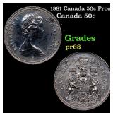 1981 Canada 50c Proof Proof Grades GEM++ Proof
