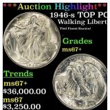 *Highlight* 1946-s Walking Liberty Half Dollar TOP