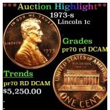 ***Auction Highlight*** 1973-s Proof Lincoln Cent