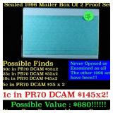 Original sealed box of 5x 1996 United States Mint