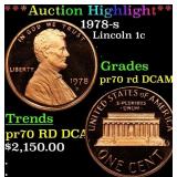 ***Auction Highlight*** 1978-s Proof Lincoln Cent
