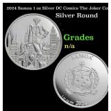 2024 Samoa 1 oz Silver DC Comics The Joker Coin