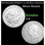 2024 Hourglass Dolphin 1 oz .999 Silver Australia
