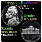 ***Auction Highlight*** 1976-s Proof Lincoln Cent