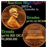 ***Auction Highlight*** 1977-s Proof Lincoln Cent