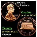 2006-s Proof Lincoln Cent 1c pr70 rd DCAM SEGS