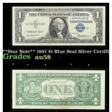 **Star Note** 1957 $1 Blue Seal Silver Certificate
