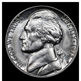 1972-d Jefferson Nickel 5c Grades GEM++ Unc
