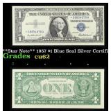 **Star Note** 1957 $1 Blue Seal Silver Certificate
