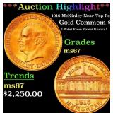 *Highlight* 1916 McKinley Gold Commem Dollar Near