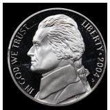 2004-s Keel Boat Proof Jefferson Nickel 5c Grades