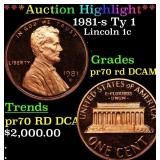 ***Auction Highlight*** 1981-s Ty 1 Proof Lincoln