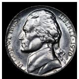 1962-p Jefferson Nickel 5c Grades GEM+ Unc