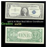 1957A $1 Blue Seal Silver Certificate Grades Choic