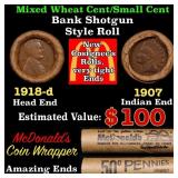 Small Cent Mixed Roll Orig Brandt McDonalds Wrappe