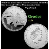 2021 Star Wars Millennium Falcon 1oz .999 Silver N