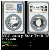 NGC NGC 2016-p Star Trek USS Enterprise High Relie