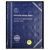 Whitman Collectors Lincoln 1c Book, Mostly Complet