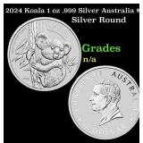 2024 Koala 1 oz .999 Silver Australia $1